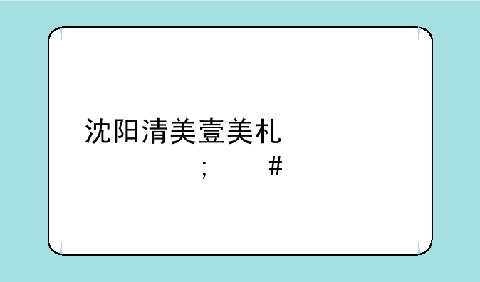 沈阳清美壹美术学校怎么样